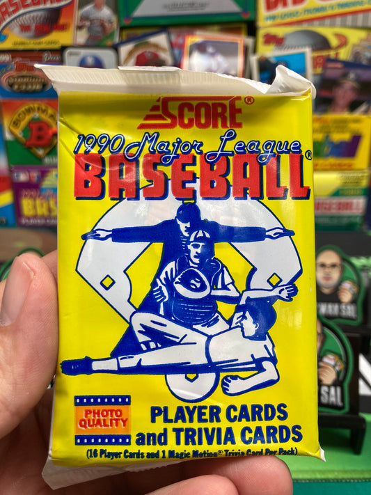 1990 Score Baseball Pack