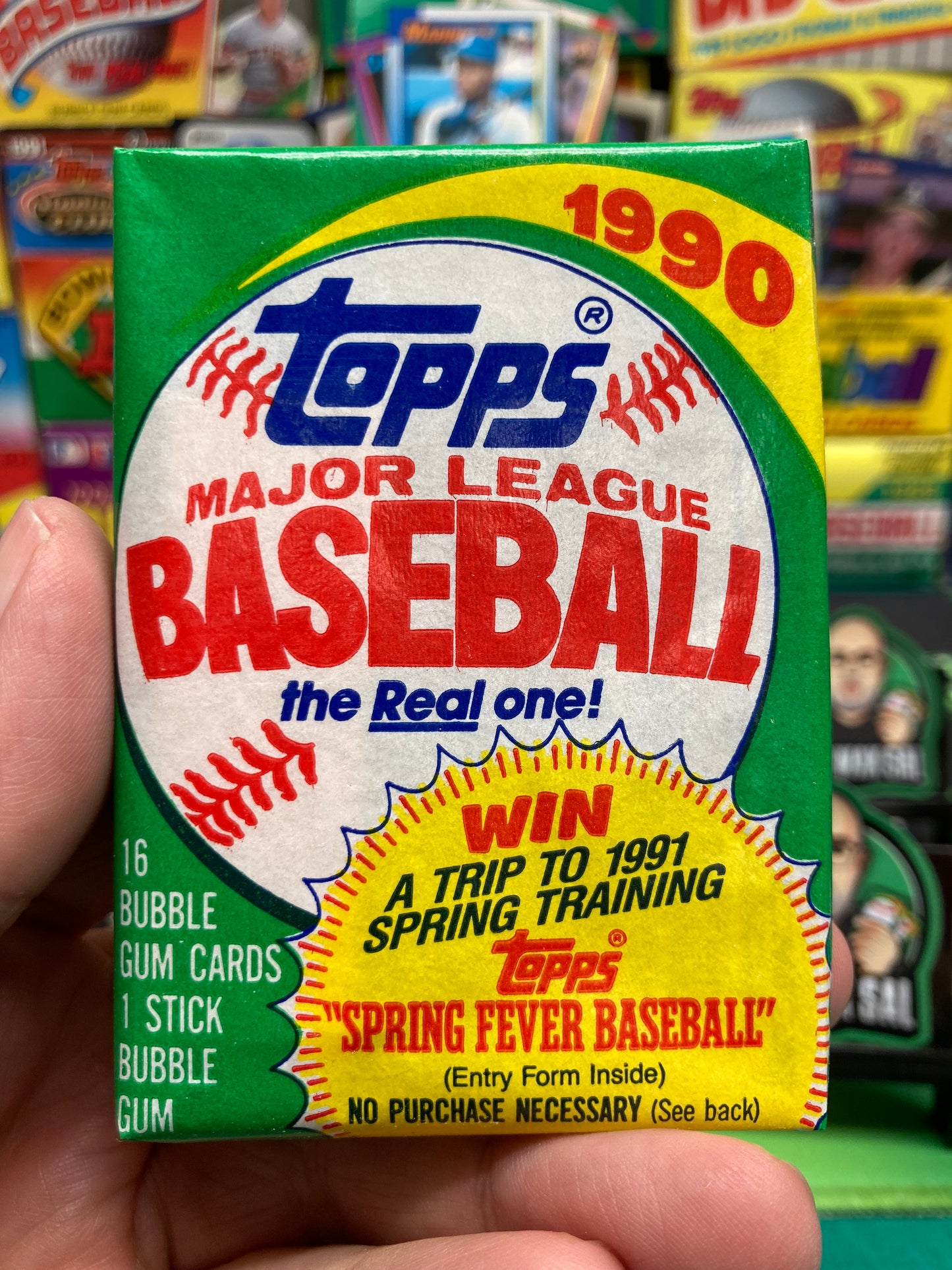 1990 Topps Baseball Pack