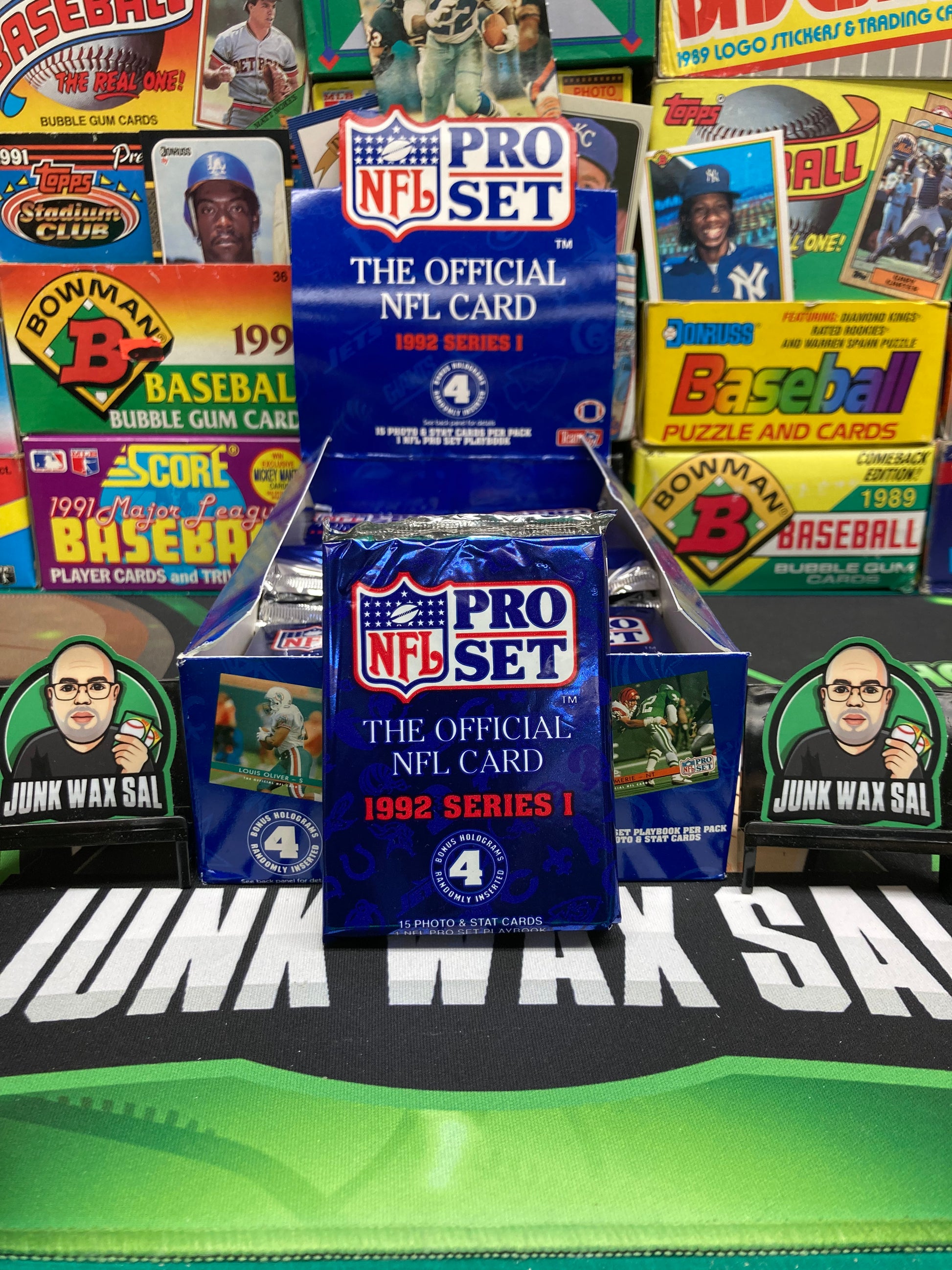 rare pro set football cards 1992 ProSet Series 1 Football Cards Wax Pack