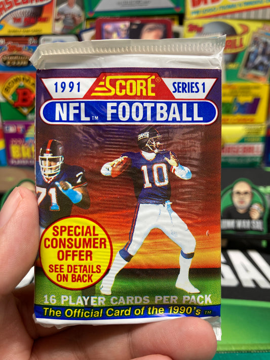 1991 Score Football Series 1 Pack