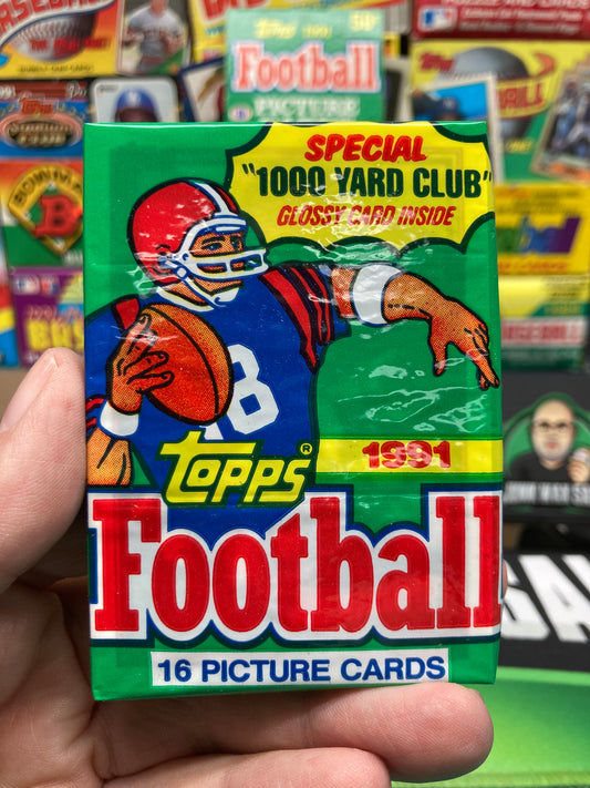1991 Topps Football Pack