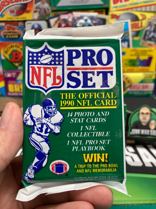 1990 Pro Set Football Series 1 Pack