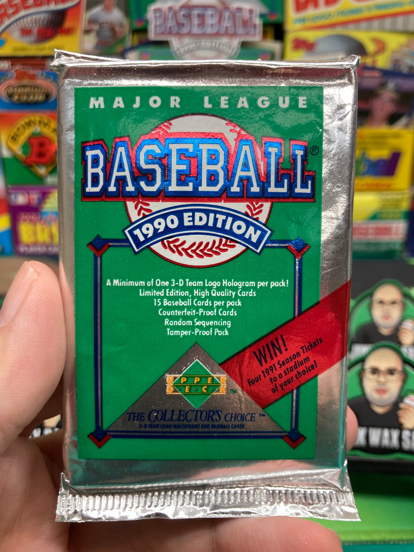 1990 Upper Deck Baseball Low Series Pack