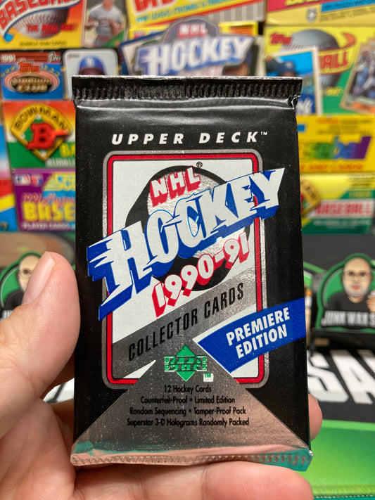 1990-91 Upper Deck Hockey Low Series Pack