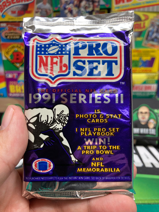 1991 Pro Set Football Series 2 Pack