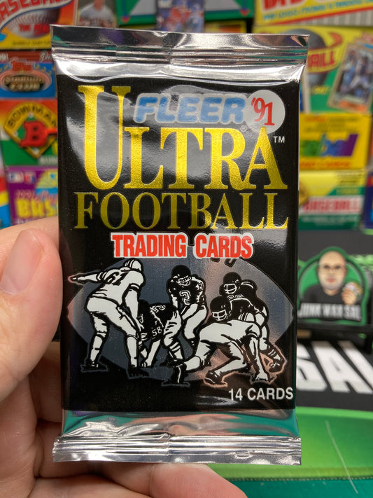 1991 Fleer Ultra Football Pack