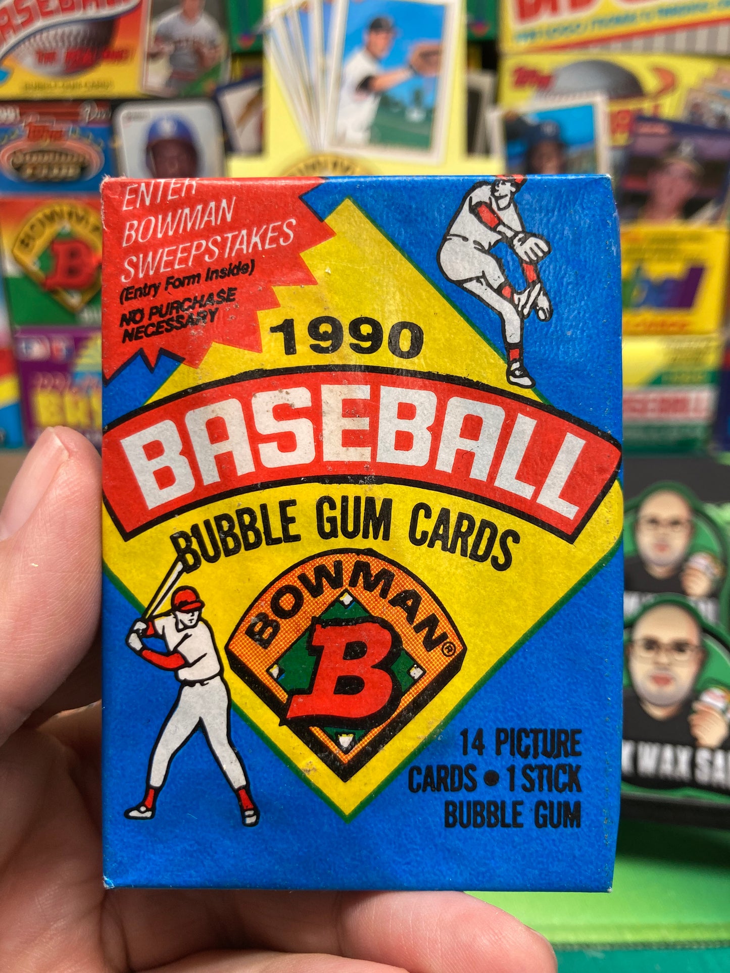 1990 Bowman Baseball Pack