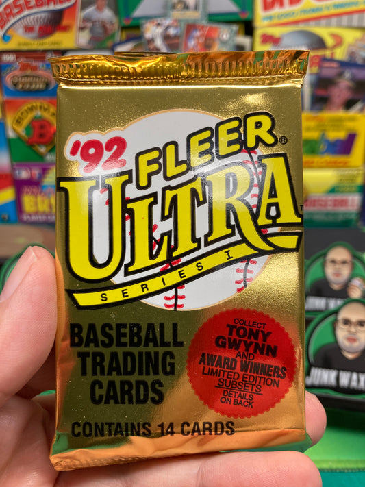 1992 Fleer Ultra Baseball Series 1 Pack