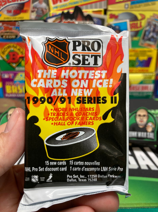 1990-91 Pro Set Hockey Series 2 Pack