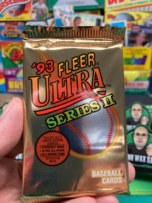 1993 Fleer Ultra Baseball Series 2 Pack