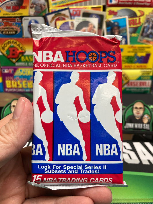 1990-91 NBA Hoops Series 2 Basketball Pack