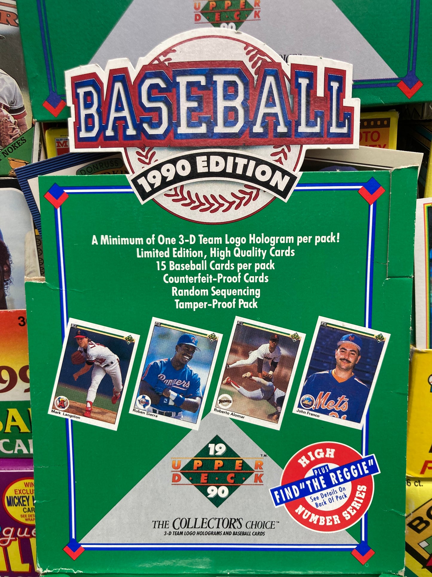 1990 Upper Deck Basebal High Series Pack