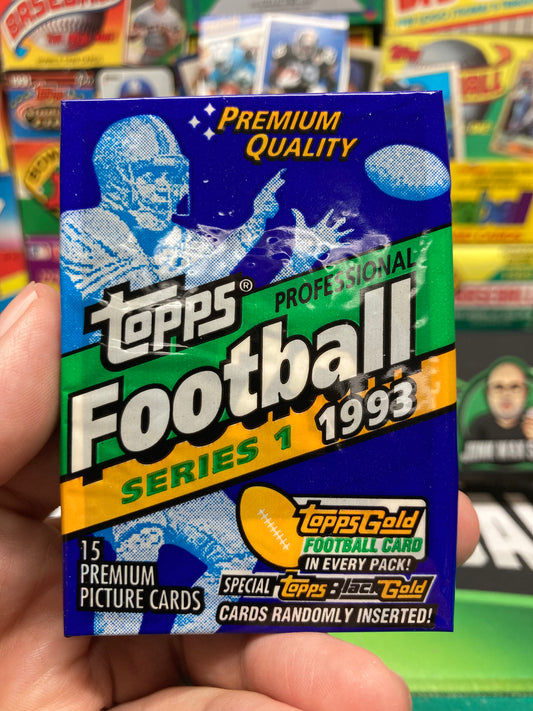 1993 Topps Football Series 1 Pack