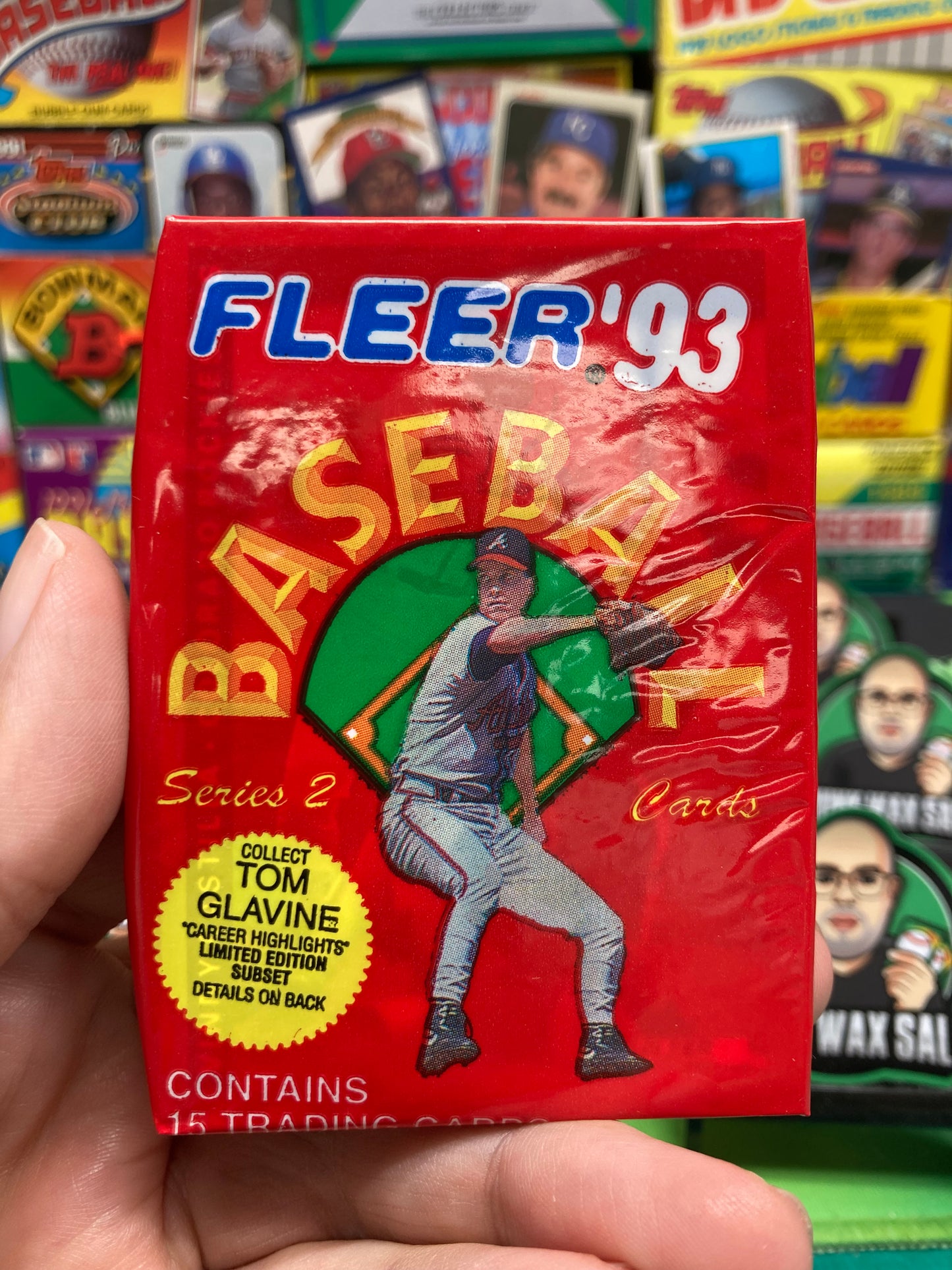 1993 Fleer Baseball Series 2 Pack