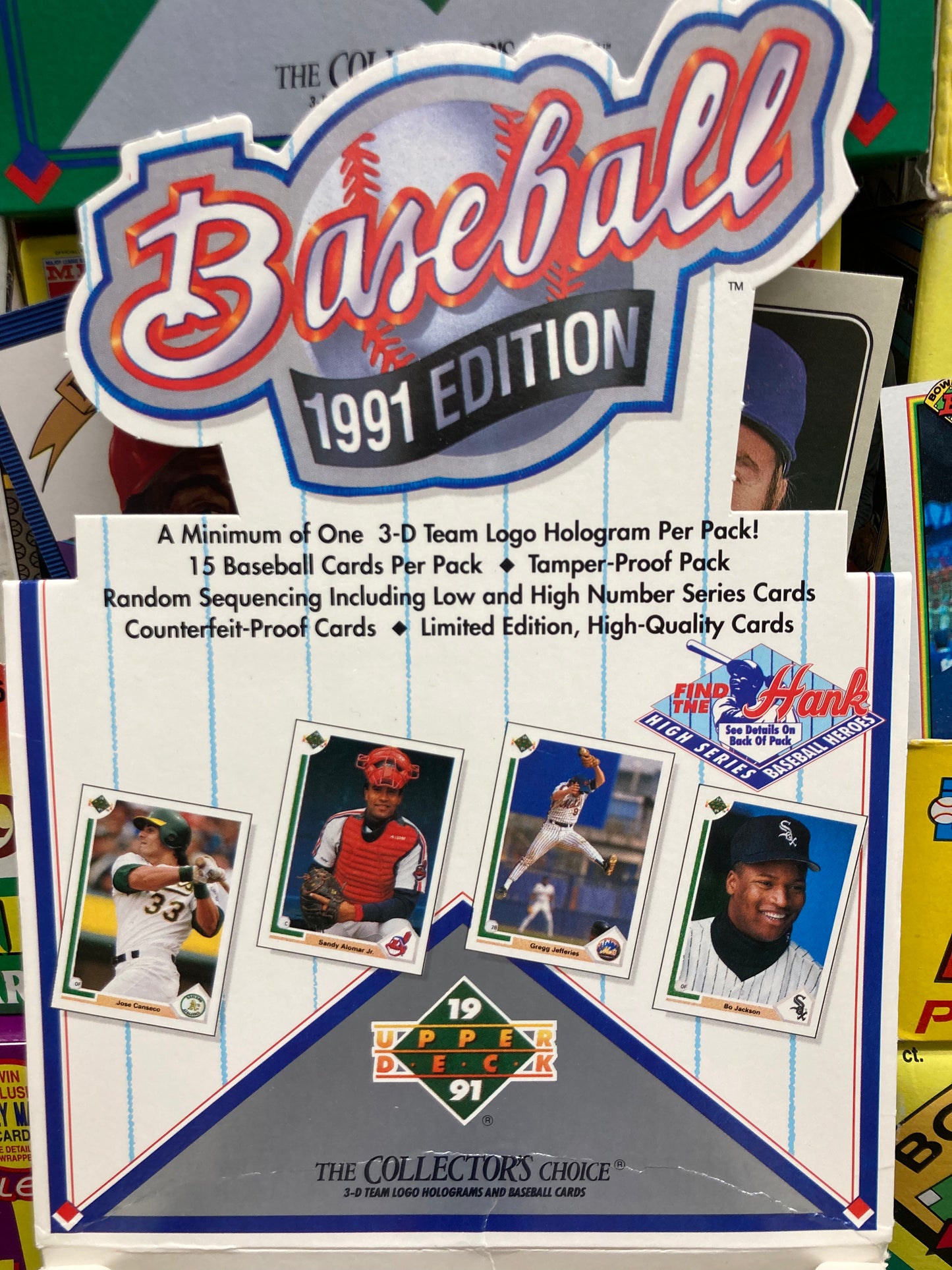 1991 Upper Deck Baseball High Series Pack