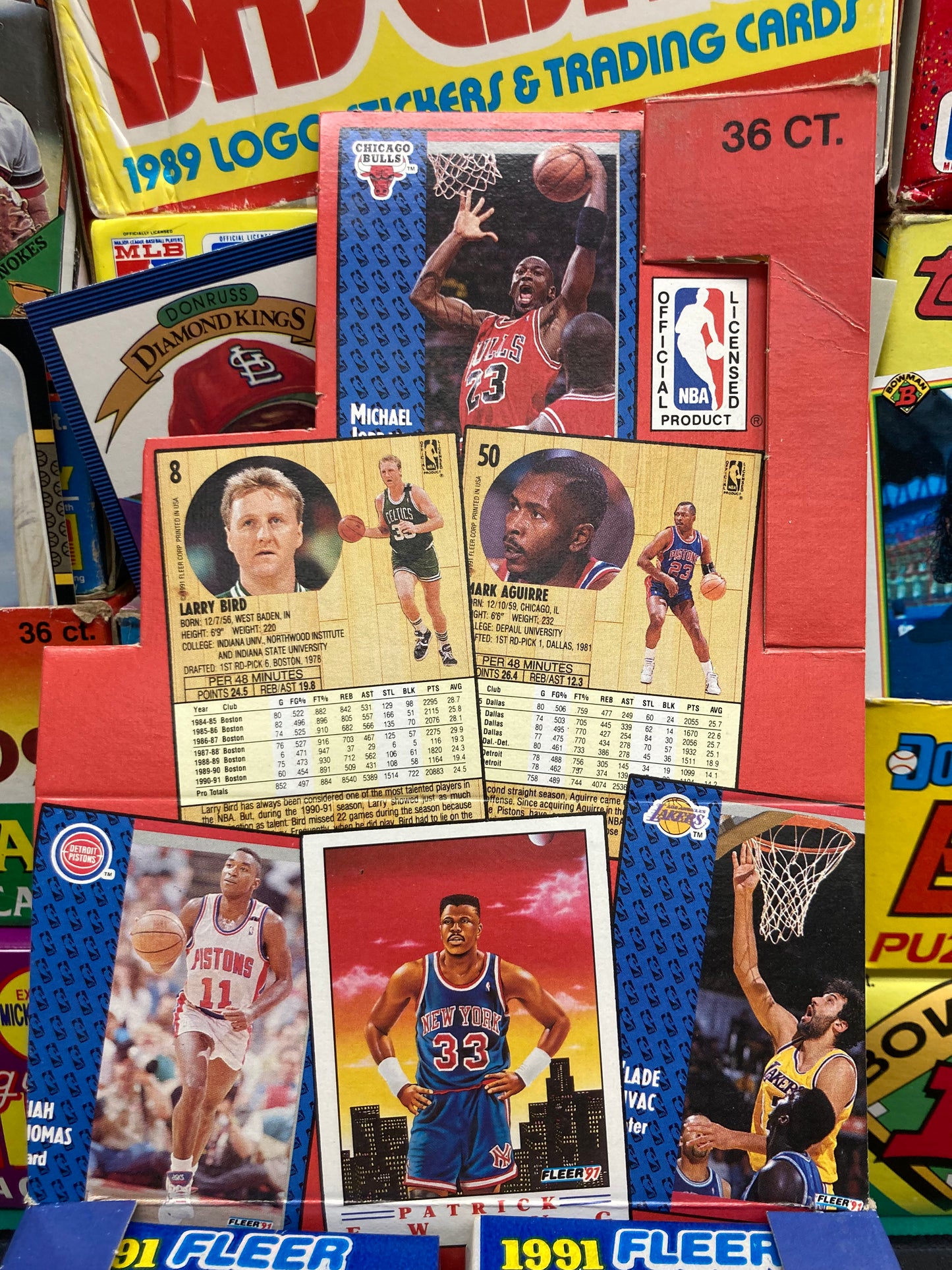 1991-92 Fleer NBA Basketball Pack