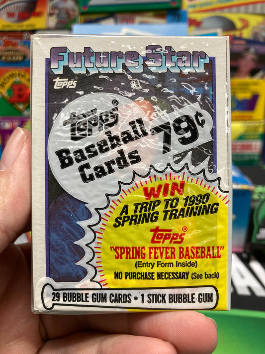 1989 Topps Baseball Cello Pack