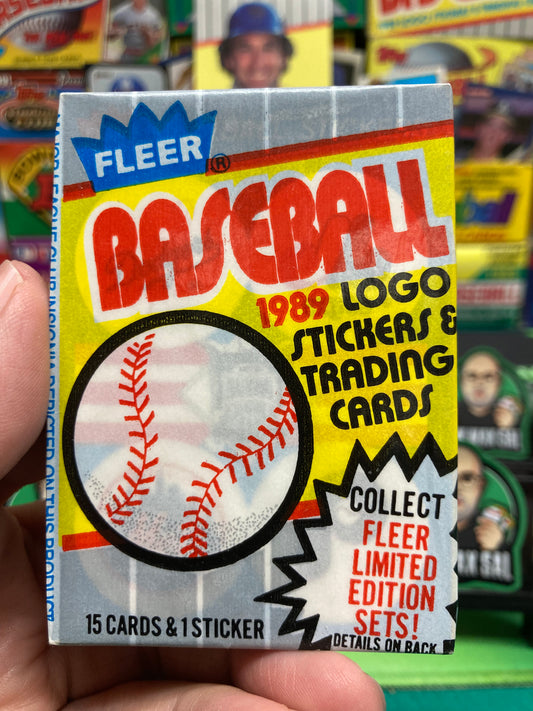 1989 Fleer Baseball Pack