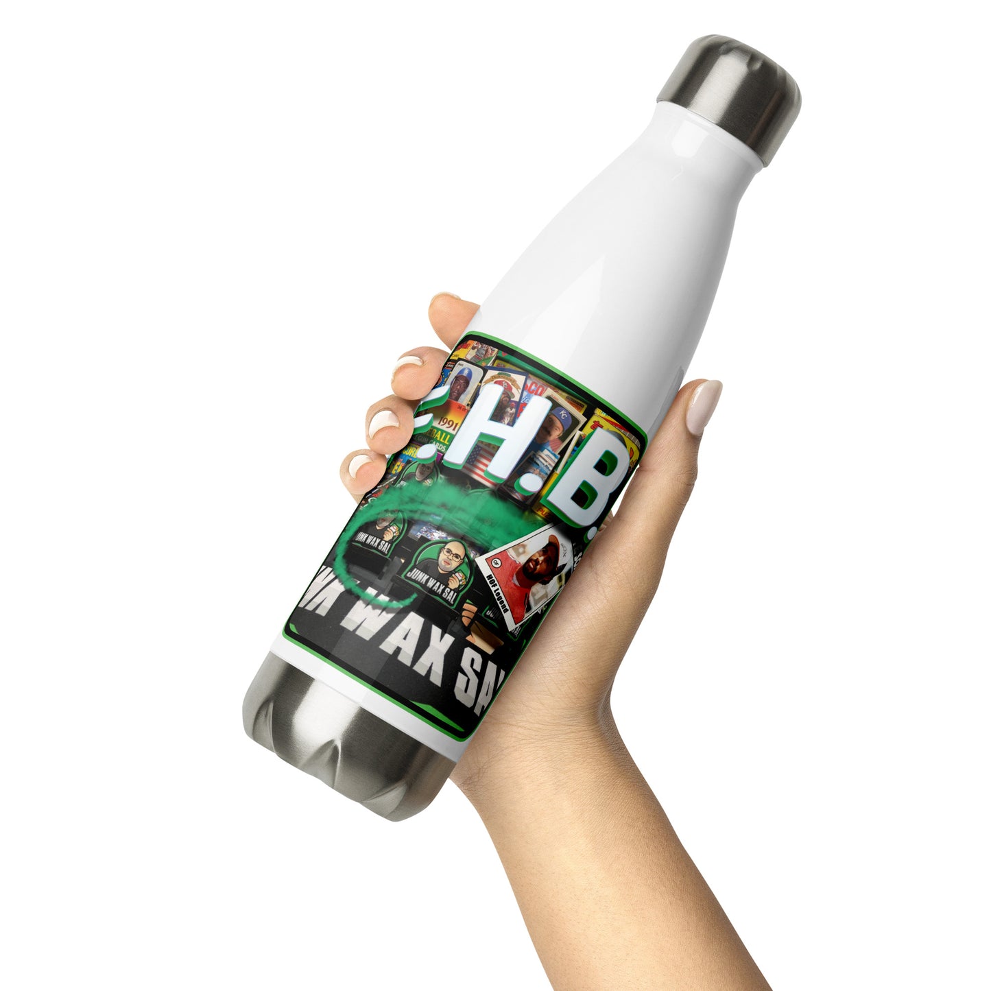 Junk Wax Sal - F.H.B. - Stainless Steel Water Bottle