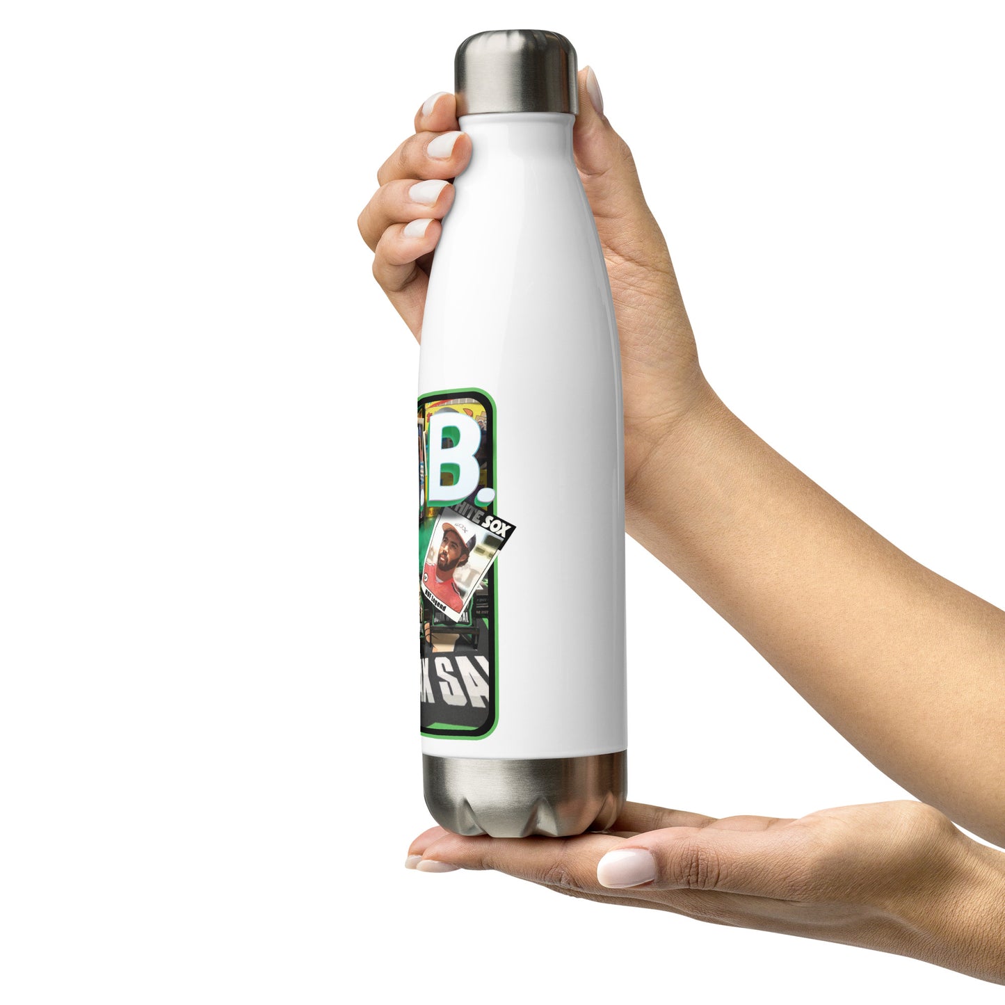 Junk Wax Sal - F.H.B. - Stainless Steel Water Bottle