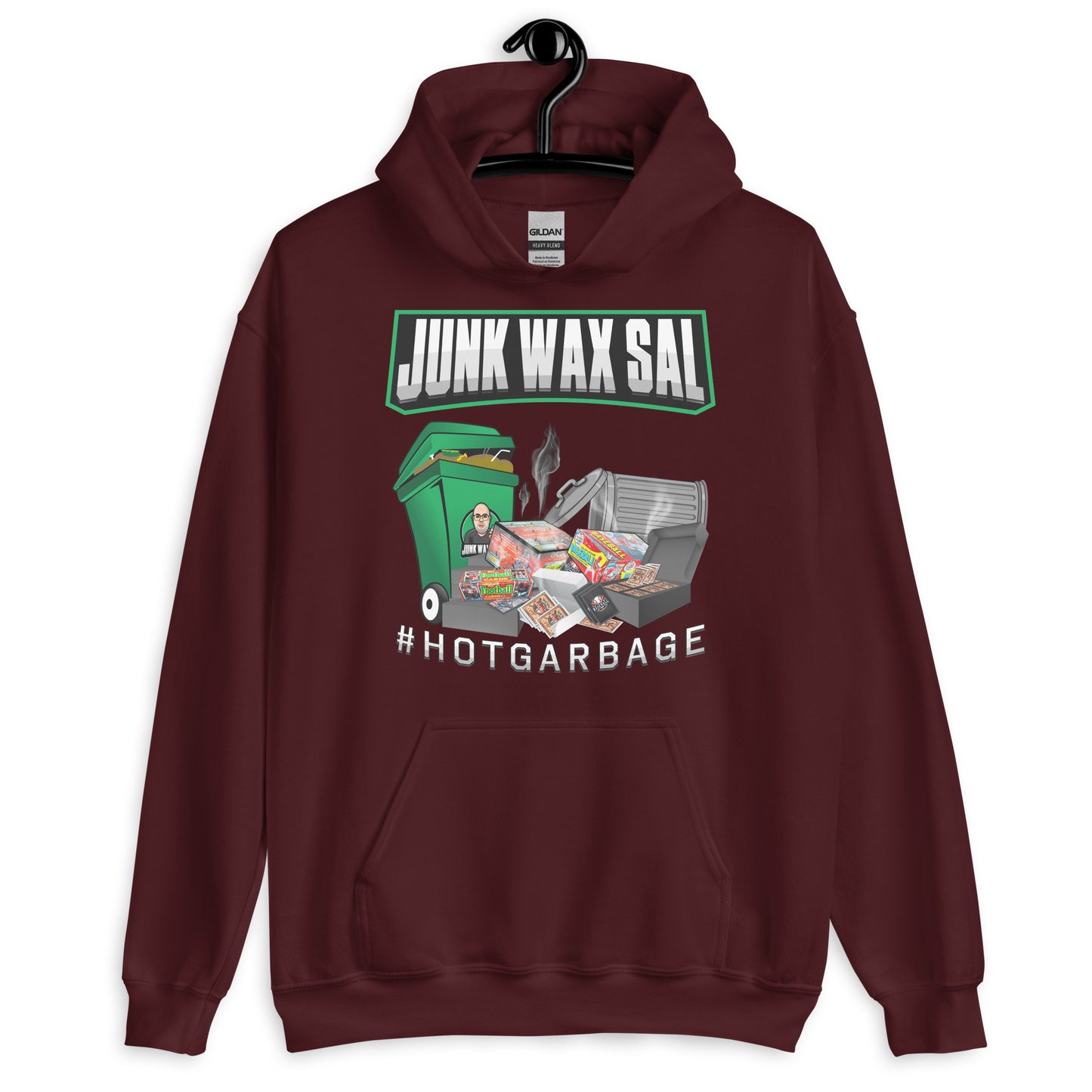 Junk Wax Sal - Hot Garbage - Unisex Hoodie