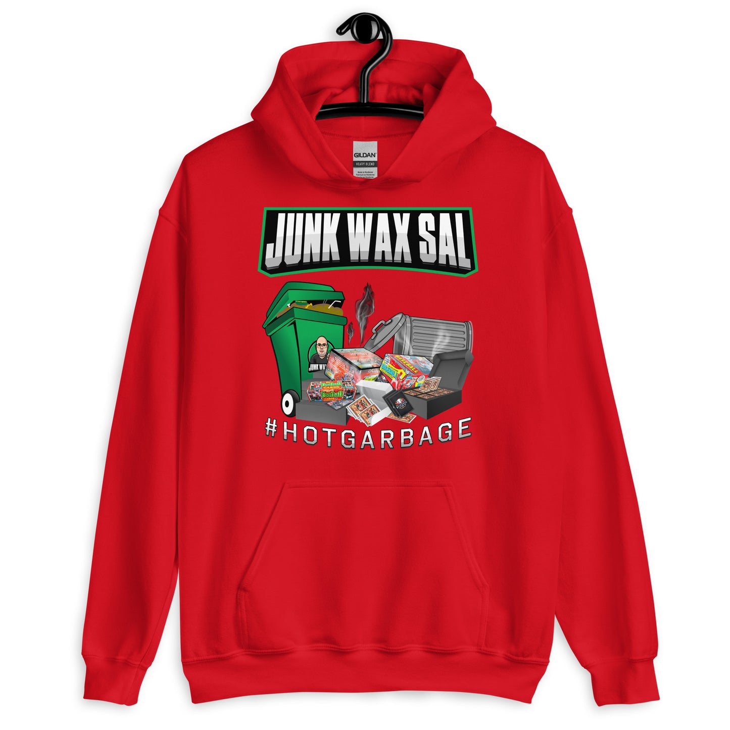 Junk Wax Sal - Hot Garbage - Unisex Hoodie